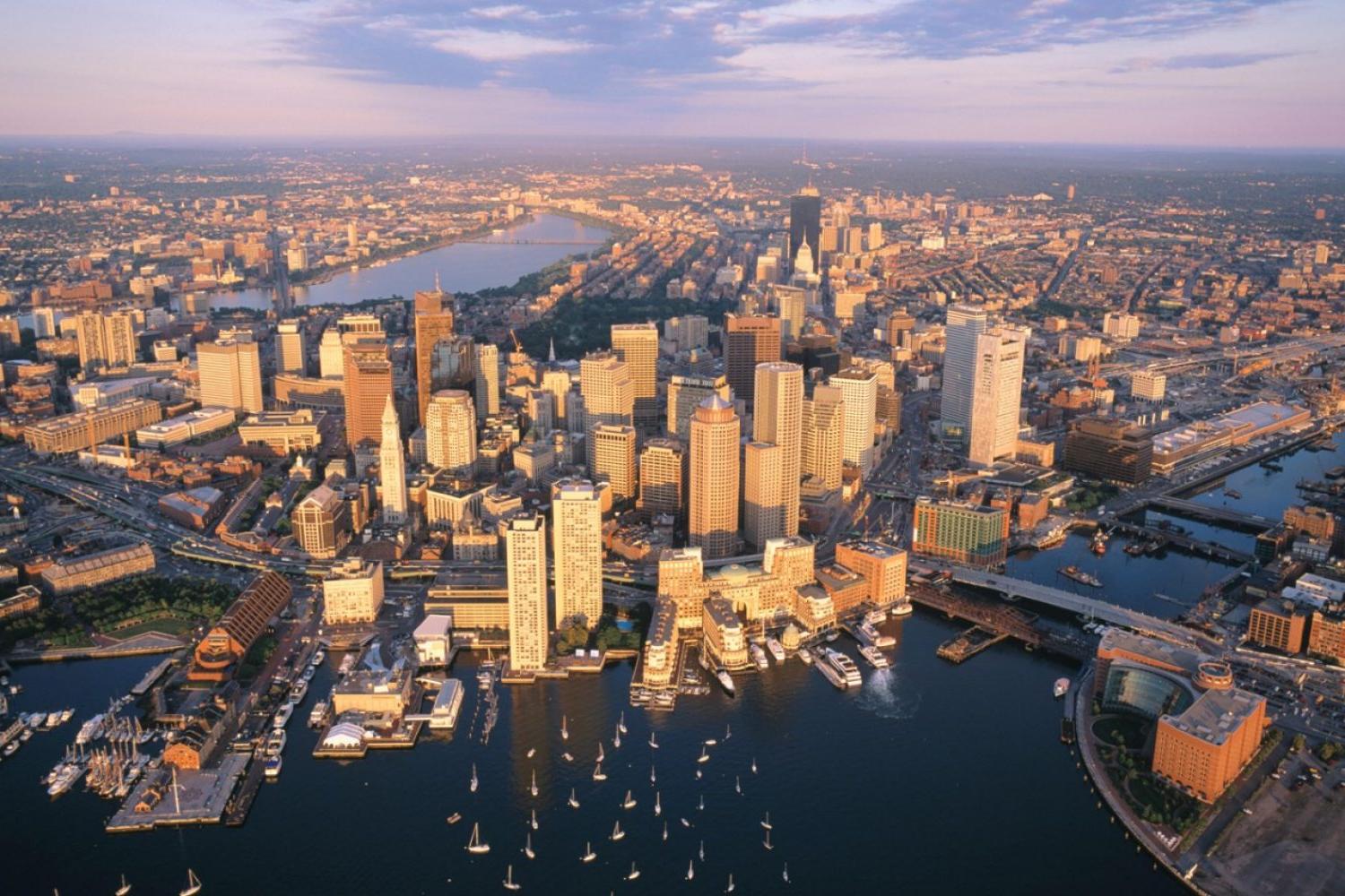 Photo of Boston skyline